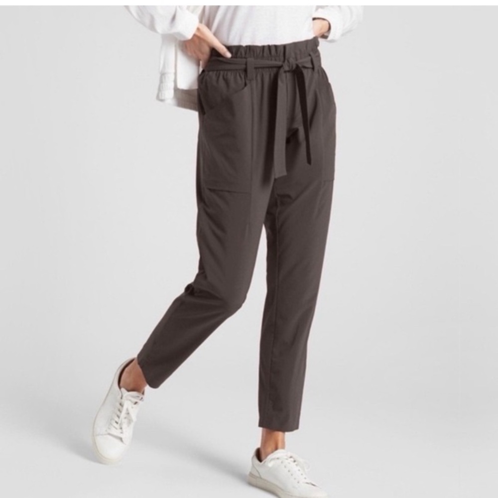 Athleta Skyline Pant, Olive Green, 6